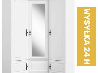 SZAFA NAROŻNA Z LUSTREM WERSAL - FURNIMASTER