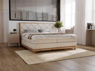 Łóżko Kontynentalne Lero