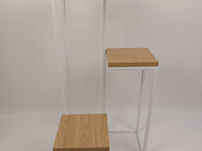 STOJAK NA KWIATY "LOFT LOFTLINE KASKADOWY PRO 3" BM BLACK METAL