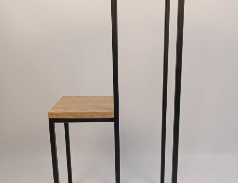 STOJAK NA KWIATY "LOFT LOFTLINE KASKADA 2" BM BLACK METAL