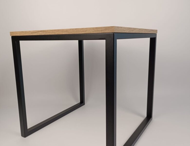 STOLIK KAWOWY 1 OD BM BLACK METAL