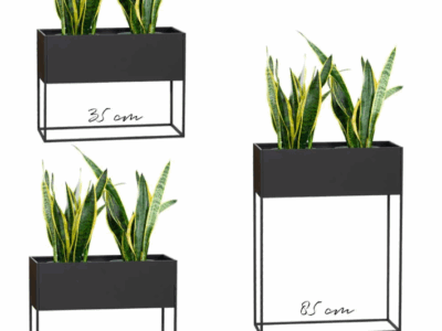 METALOWA DONICA RODOS LONG PALAZZO DECOR