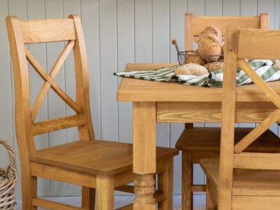 KRZESŁO DREWNIANE KRZYŻYK SIL 26 MEBLO-WOSK