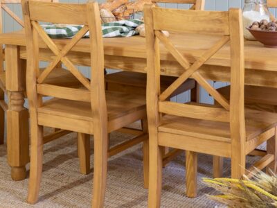 KRZESŁO DREWNIANE KRZYŻYK SIL 26 MEBLO-WOSK