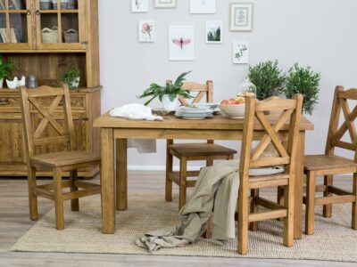 STÓŁ Z DREWNA SOSNOWEGO MES 13 MEBLO-WOSK