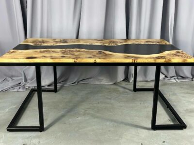 STOLIK / ŁAWA Z ŻYWICĄ - MEBLE BARTNIK