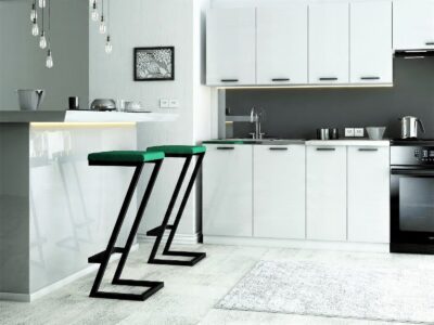 HOKER "Z" ZIELONE KARO BRAUN MEBEL