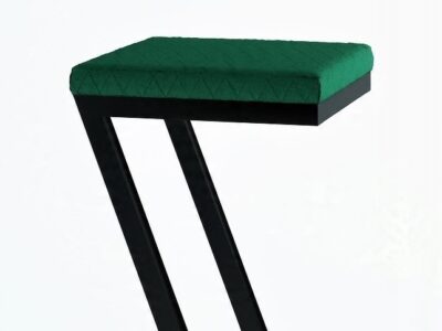 HOKER "Z" ZIELONE KARO BRAUN MEBEL