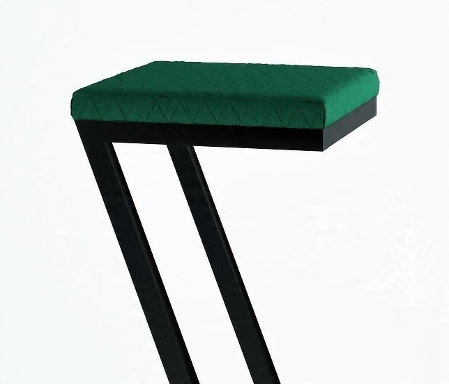 HOKER "Z" ZIELONE KARO BRAUN MEBEL