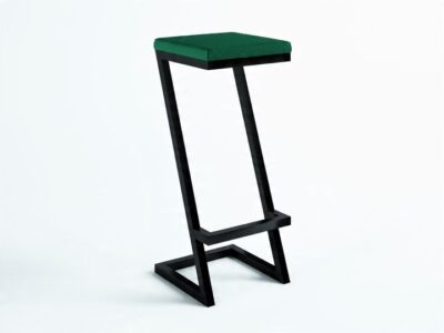 HOKER "Z" ZIELONE KARO BRAUN MEBEL