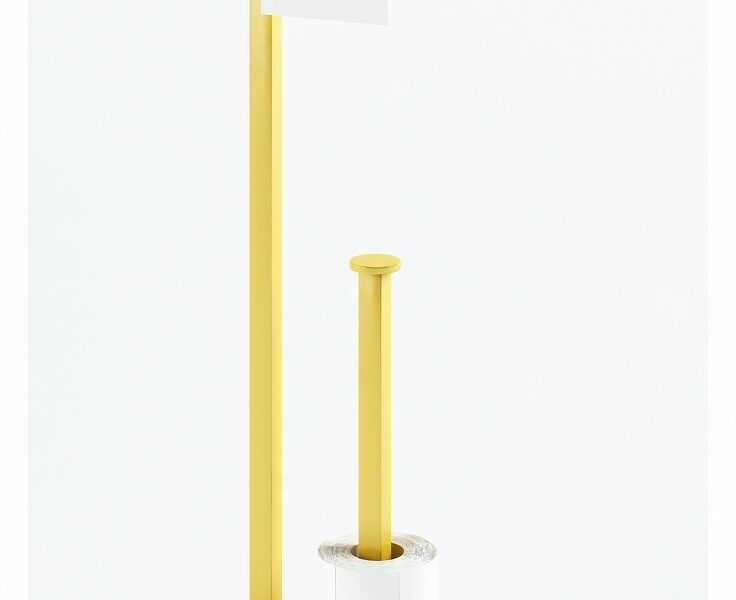 WIESZAK NA PAPIER TOALETOWY SQUARE P+ Premium BRAUN MEBEL