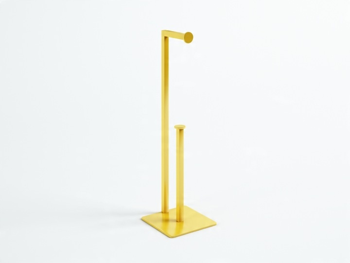 WIESZAK NA PAPIER TOALETOWY SQUARE P+ Premium BRAUN MEBEL