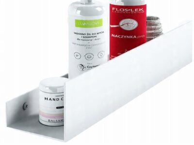 PÓŁKA SHOWER BIAŁA - BRAUN MEBEL