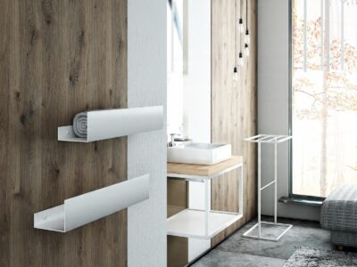 PÓŁKA SHOWER BIAŁA - BRAUN MEBEL