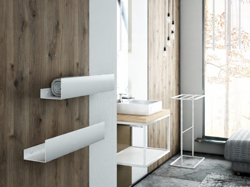 PÓŁKA SHOWER BIAŁA - BRAUN MEBEL