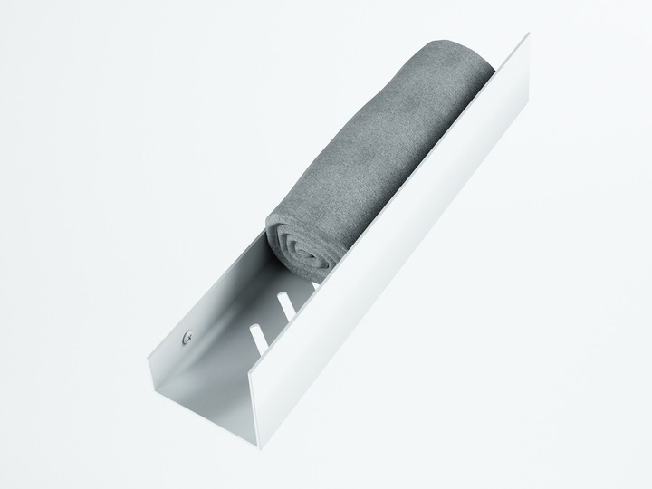 PÓŁKA SHOWER BIAŁA - BRAUN MEBEL